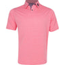 TOUR LOGO Heather Lisle Lattice Print Polo