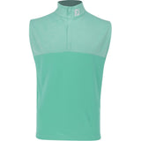 Tour Logo Heather Yoke 1/2 Zip Vest - Fairway Styles