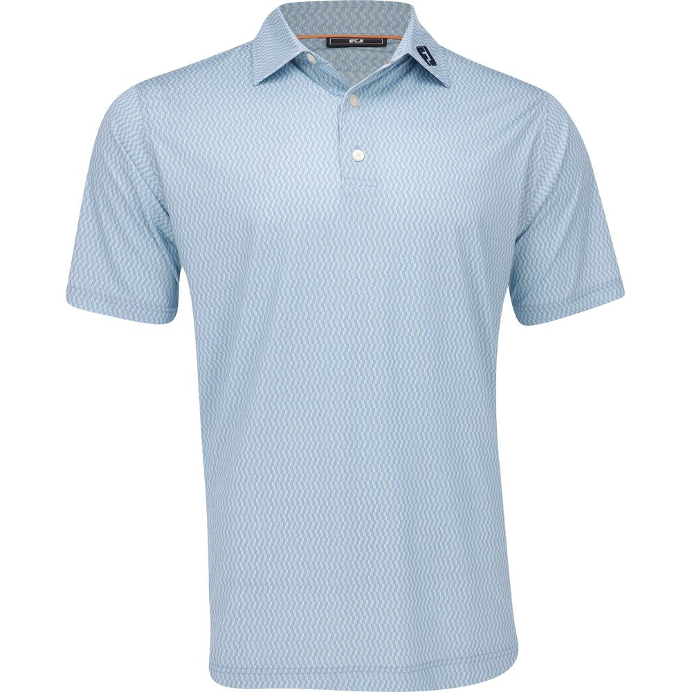 Wiggle Print Lisle Polo