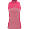 Women's Tiana Print Sleeveless 1/4 Zip Top
