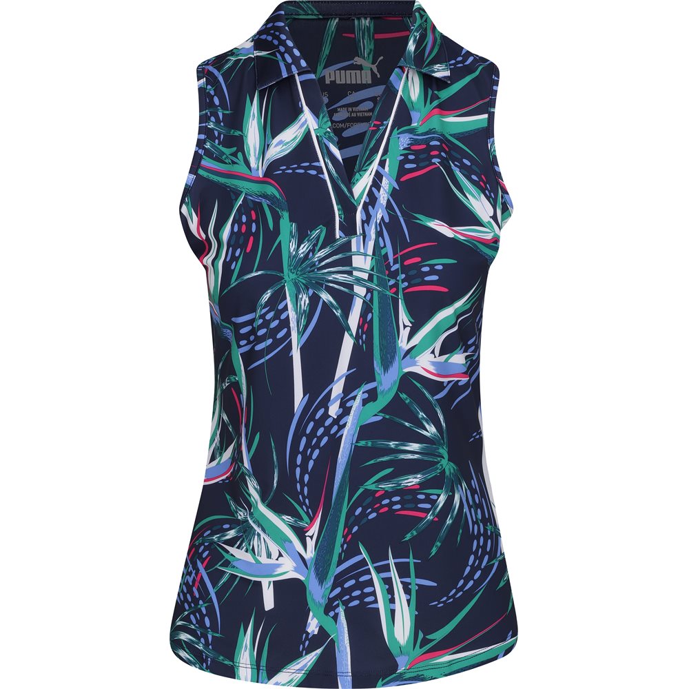 Women's MATTR Paradise Sleeveless Golf Polo