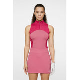 Women's Tiana Print Sleeveless 1/4 Zip Top