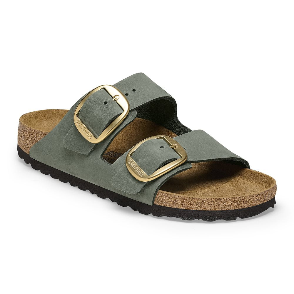 Women's Arizona Big Buckle Nubuck Leather Shoes