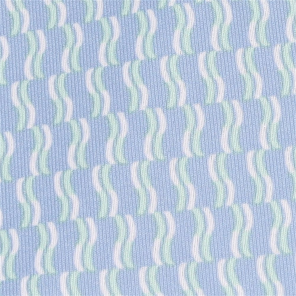Wiggle Print Lisle Polo