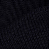 Waffle Stitch Merino Wool Hooded Sweater - Fairway Styles