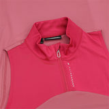 Women's Tiana Print Sleeveless 1/4 Zip Top