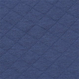 Quilted Double Knit 1/4 Zip Sweatshirt On Seam Pocket Midlayer
