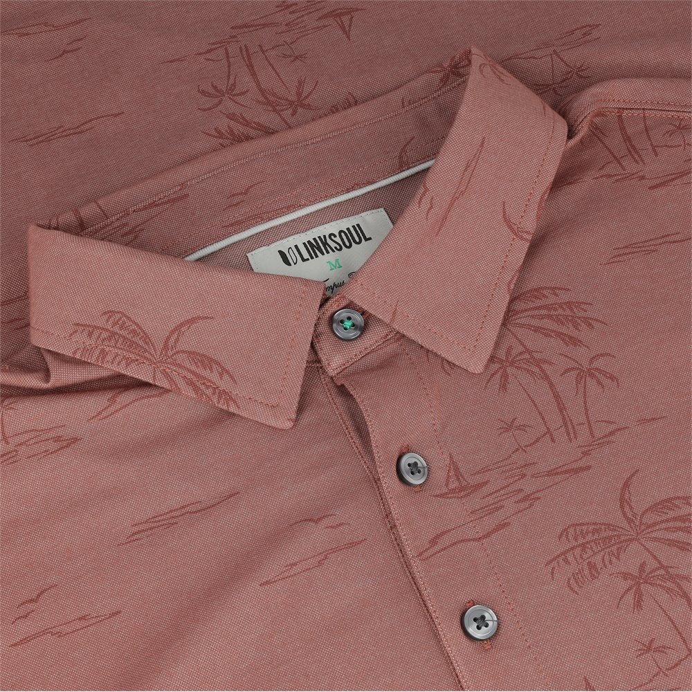 Printed Astoria Polo - Fairway Styles