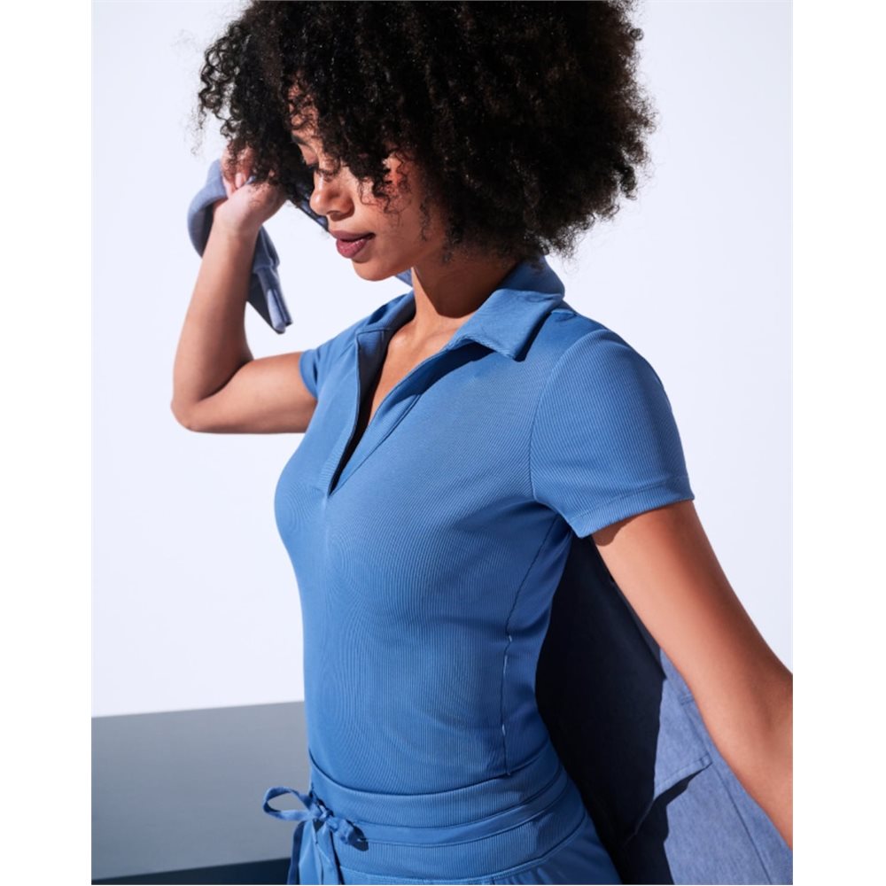 Women's MoveKnit V-Neck Polo