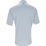 Heather Stripe Lisle Polo
