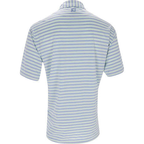 Heather Stripe Lisle Polo