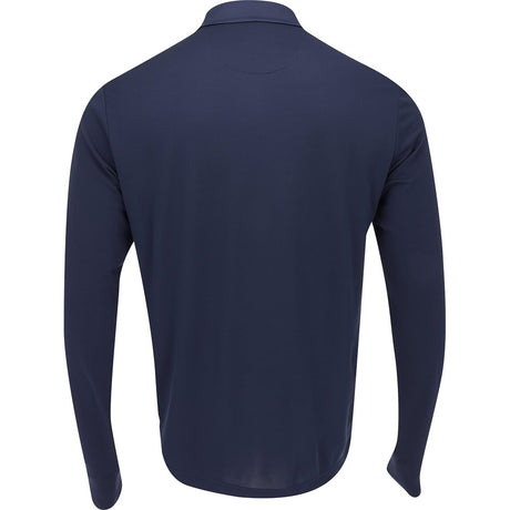 Monogram Long Sleeve Polo
