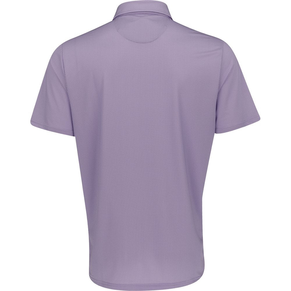 Lightweight Airflow Knit Printed Polo - Fairway Styles