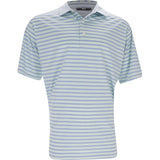 Heather Stripe Lisle Polo