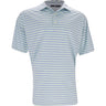 Heather Stripe Lisle Polo