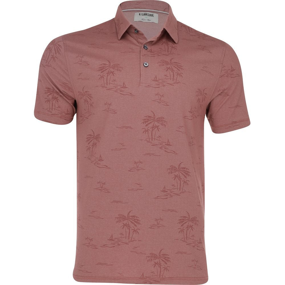 Printed Astoria Polo - Fairway Styles