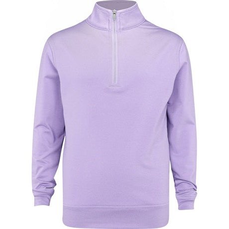 Juniors' Perth Melange Performance 1/4 Zip Pullover - Fairway Styles