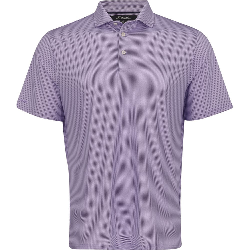Lightweight Airflow Knit Printed Polo - Fairway Styles