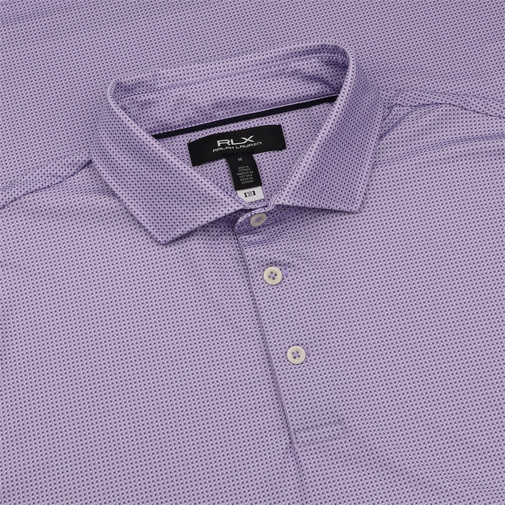 Lightweight Airflow Knit Printed Polo - Fairway Styles