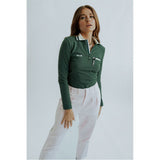 Women's Keep It Classy 1/2 Zip Long Sleeve Polo