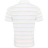 Multi Stripe Tech Pique Performance Polo