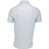 Lightweight Airflow Petal Print Polo