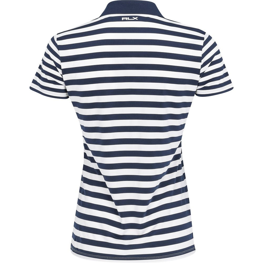 Women's Printed Airflow Stripped Polo - Fairway Styles