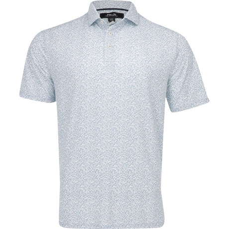 Lightweight Airflow Petal Print Polo