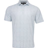Lightweight Airflow Petal Print Polo