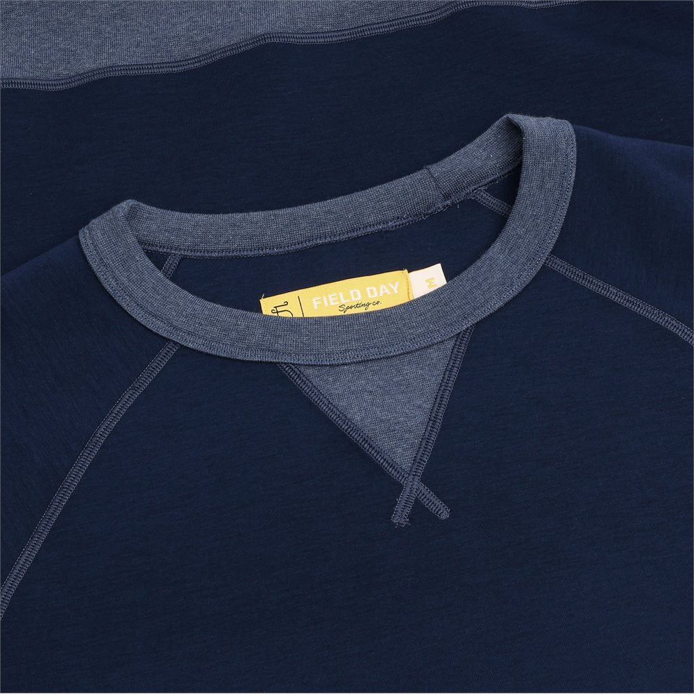 Hynds Raglan Crewneck Pullover - Fairway Styles
