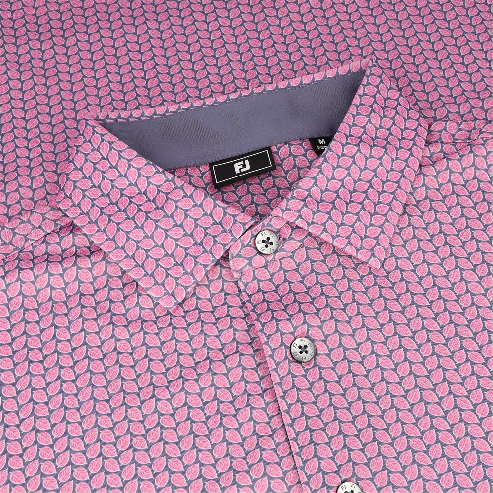 Leaf Print Polo