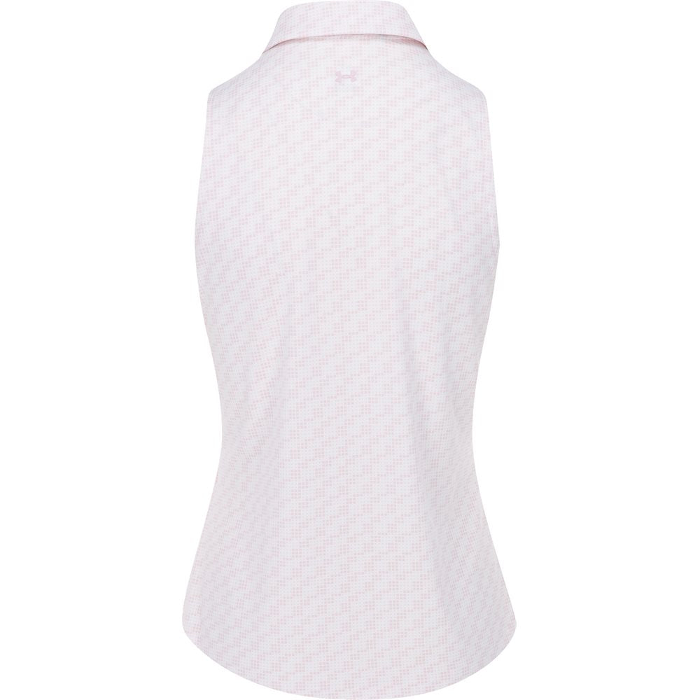 Women's UA Drive Clubhouse Grid Sleeveless Polo