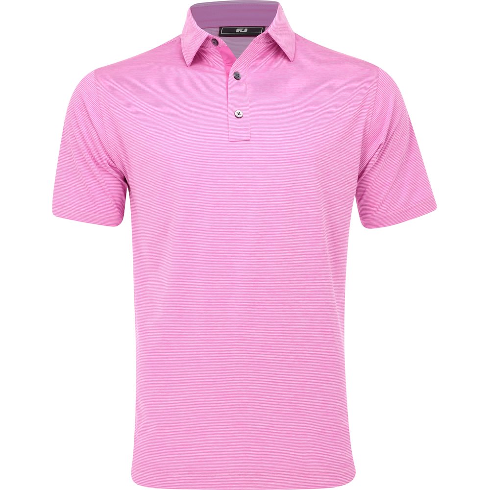 Heather Stripe Polo