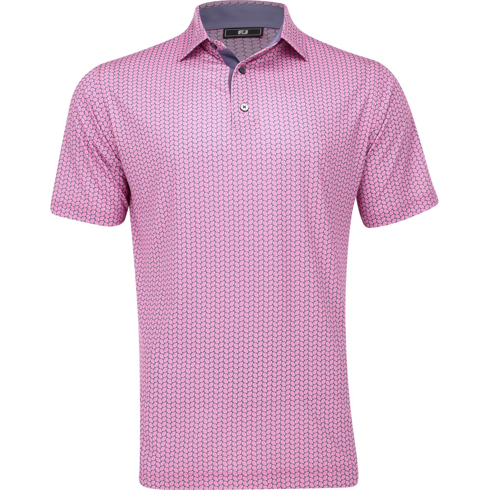 Leaf Print Polo