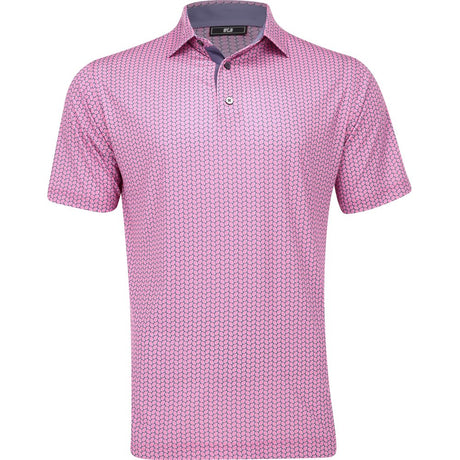 Leaf Print Polo