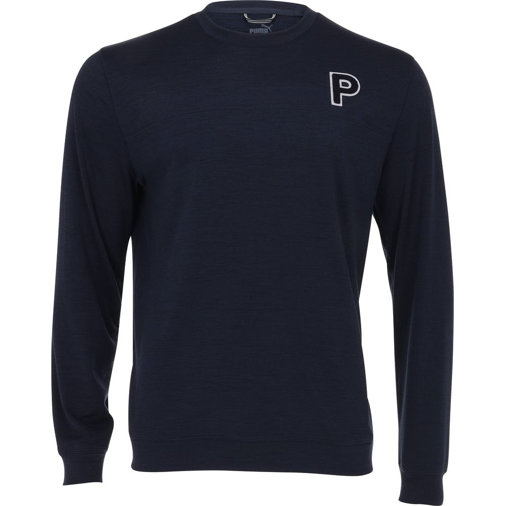 CLOUDSPUN Patch Crewneck Sweater