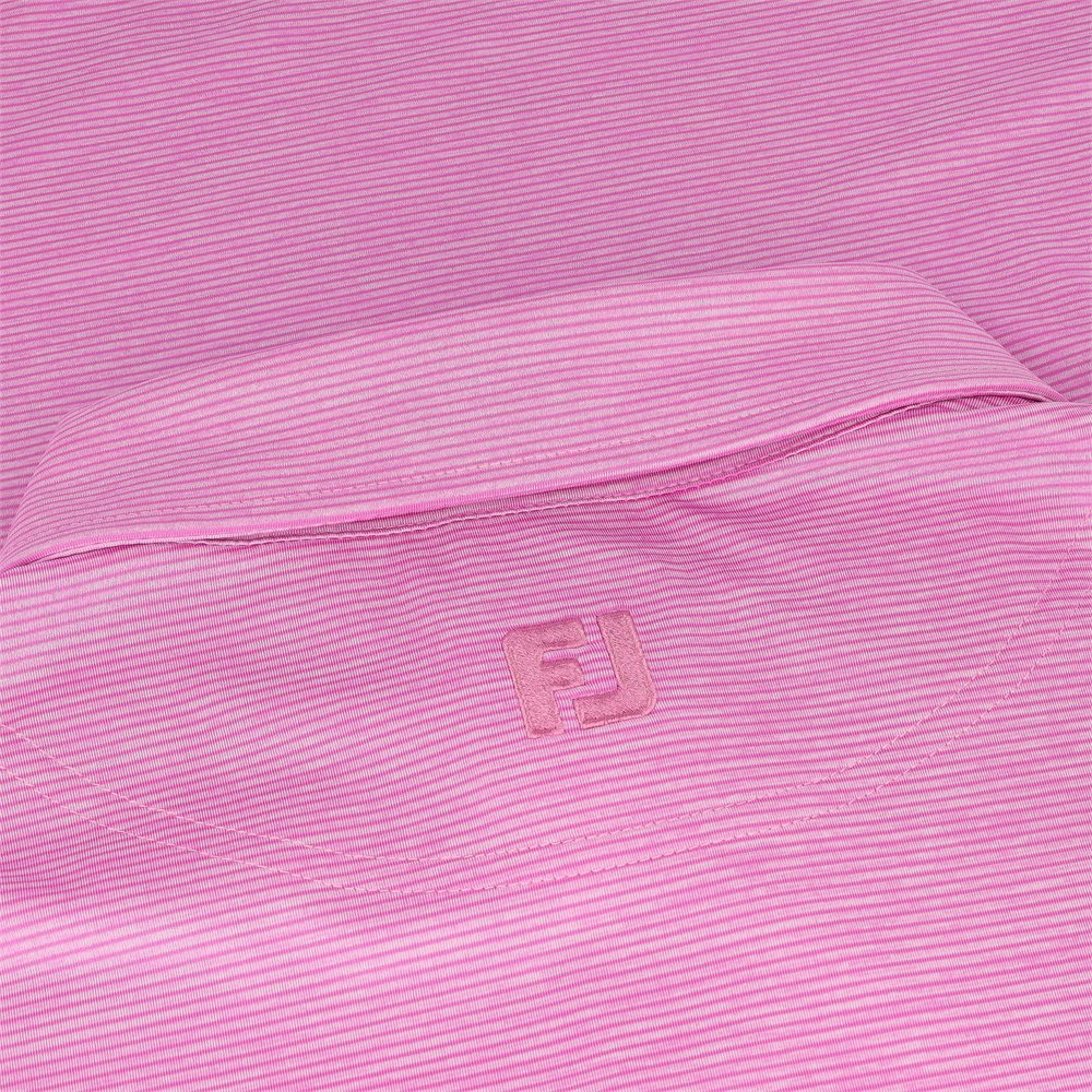 Heather Stripe Polo