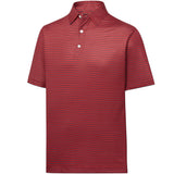 Stretch Lisle Pinstripe Polo