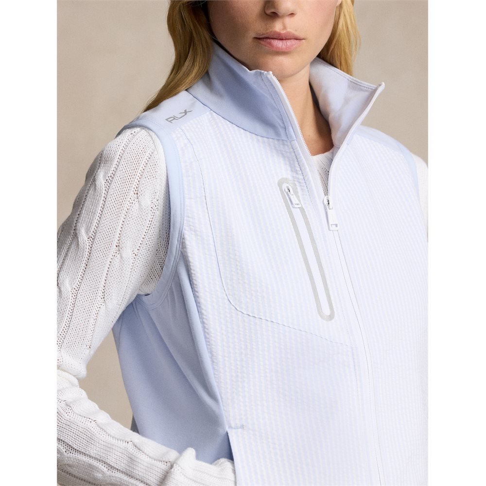 Women's Techy Terry Full Zip Vest - Fairway Styles