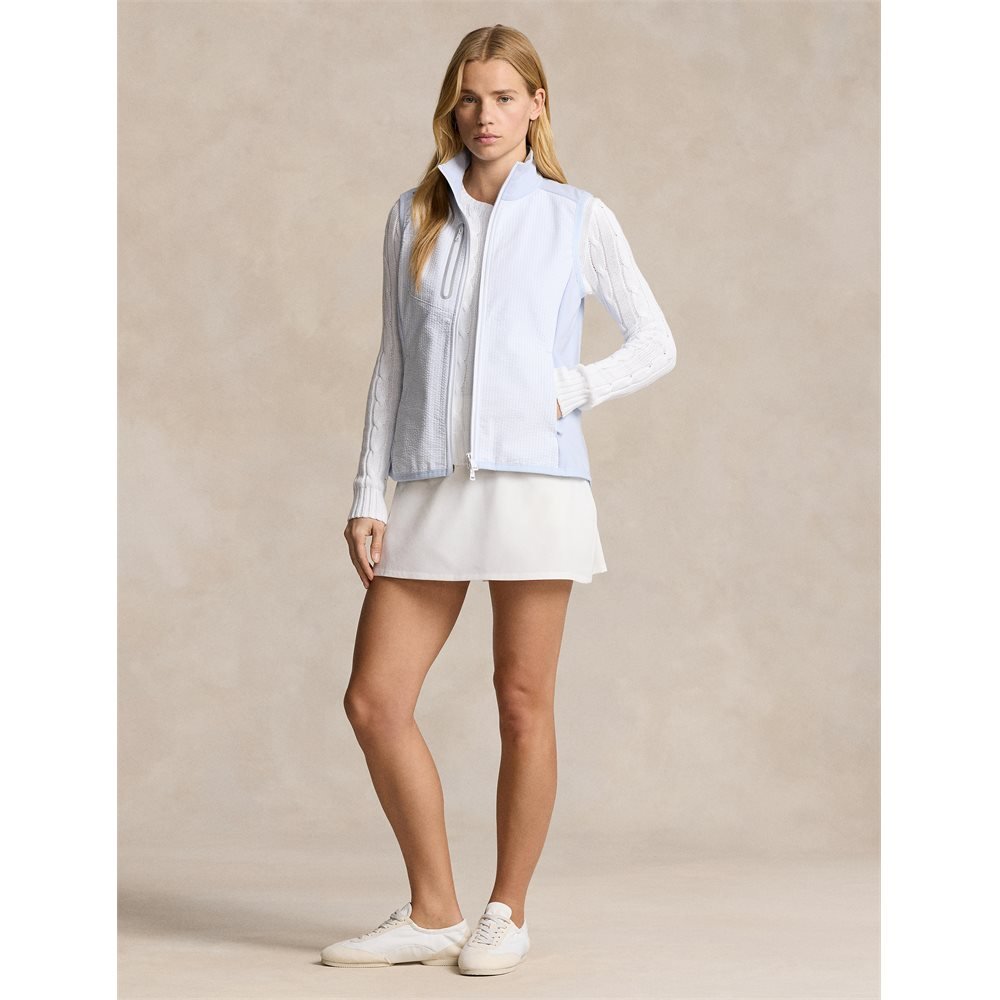Women's Techy Terry Full Zip Vest - Fairway Styles