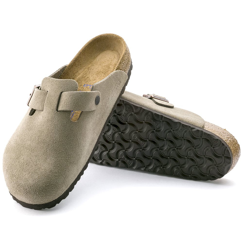 Boston Soft Footbed Suede Leather Shoes