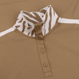Women's Pip Banded Collar Polo