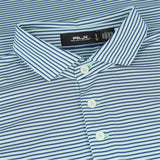 Recycled Lightweight Airflow Thin Stripe Polo