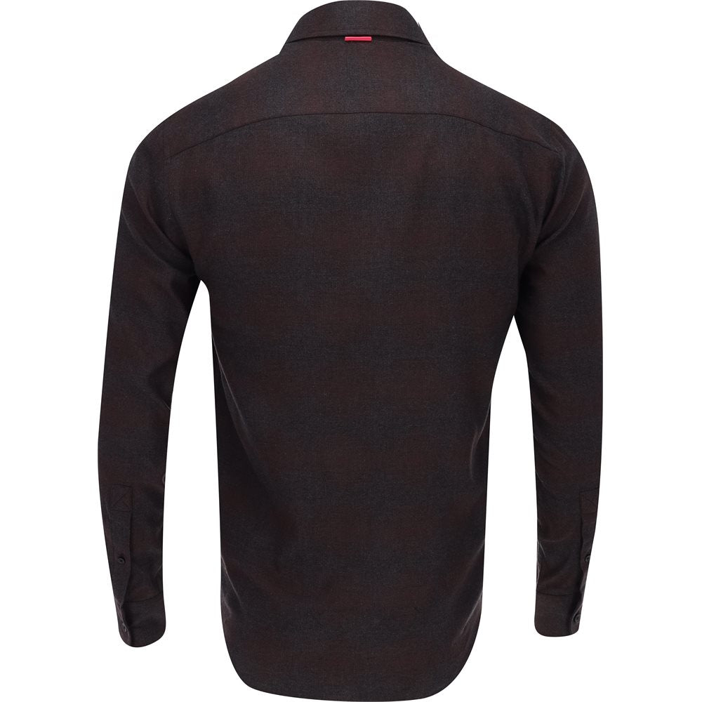 Italian Shadow Plaid Shirt