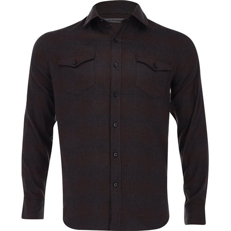 Italian Shadow Plaid Shirt