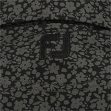 Painted Floral Lisle Self Collar Polo