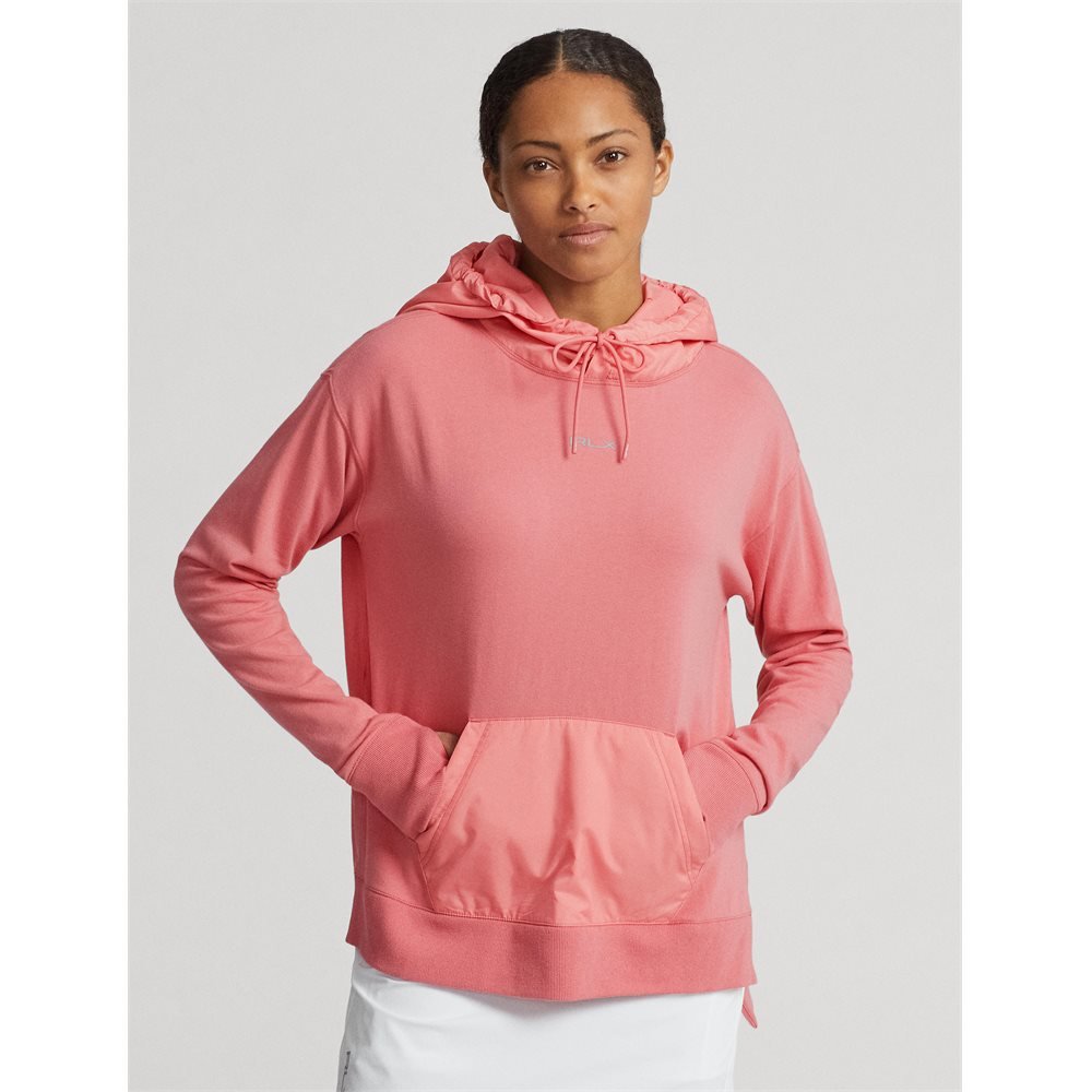 Women's Cloud Fleece Hoodie Nylon Pocket Sweatshirt - Fairway Styles