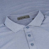 Rib Gusset Melange Ice Nylon Polo