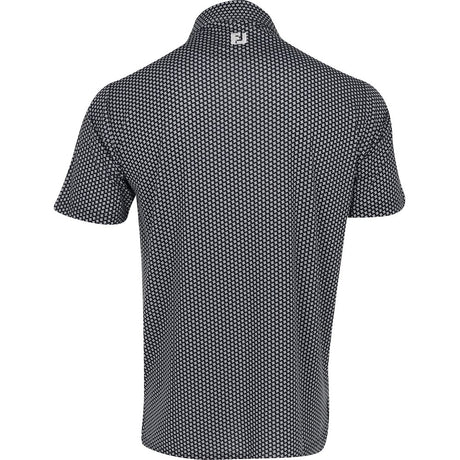 Houndstooth Geo Lisle Polo