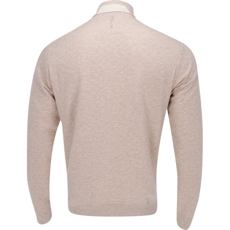 Quilted Double Knit Crewneck On Seam Pocket Midlayer - Fairway Styles